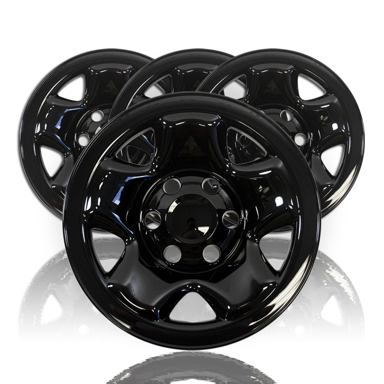 4 BLACK 16" Wheel Skins Hub Caps 6 Lug Steel Rim Covers for 0520 Toyota eBay
